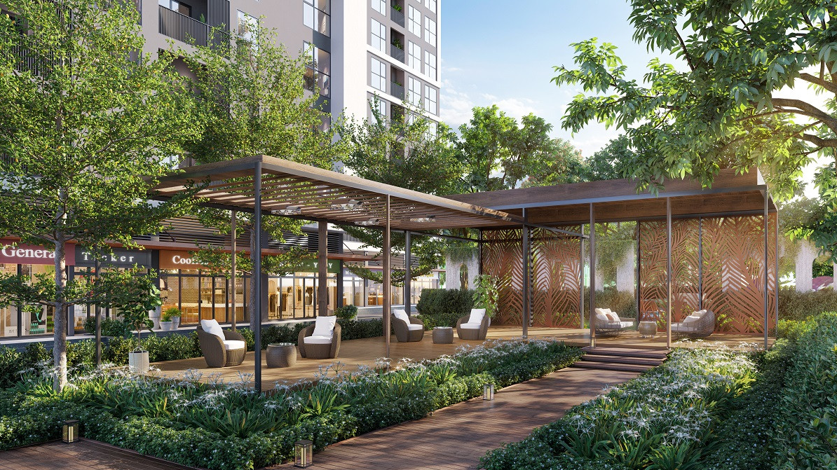 The Canopy Residences lấy nguồn cảm hứng từ phong cách sống xanh của Quốc đảo Sư Tử